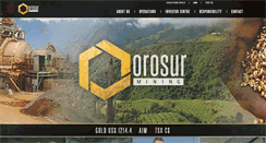 Desktop Screenshot of orosur.ca